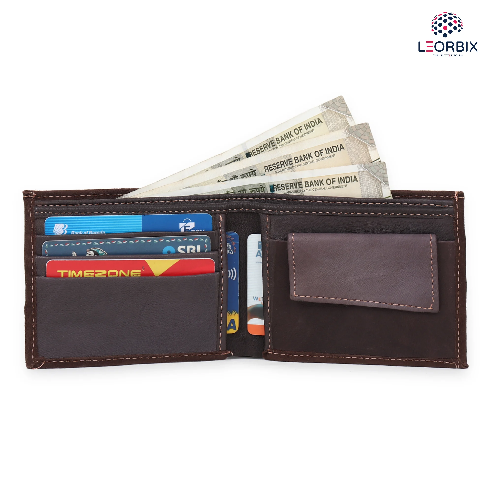 Men's Wallet - Brown2